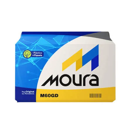 Bateria De Carro Moura 60 Amperes a Base DeTroca