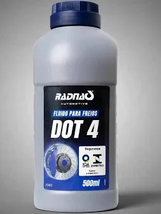 Oleo de freio Dot 4 500ml Radnaq