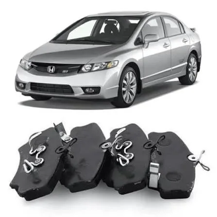 Pastilha de Freio Civic 1.6 1999 a 2000/Civic 1.7 2001 a 2006/New Civic 1.8 2007 a 2016
