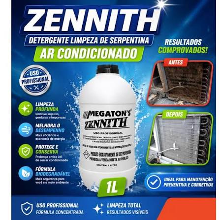 Zennith Detergente Profissional Original 1 L