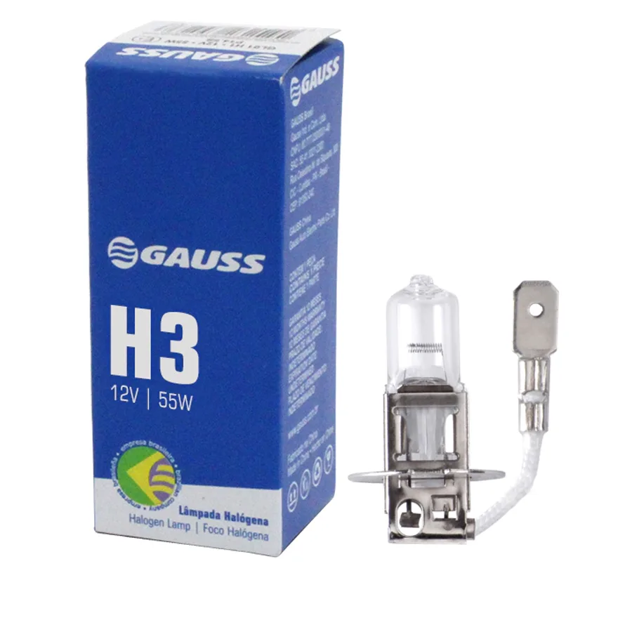 Lampada Farol H3 Gauss