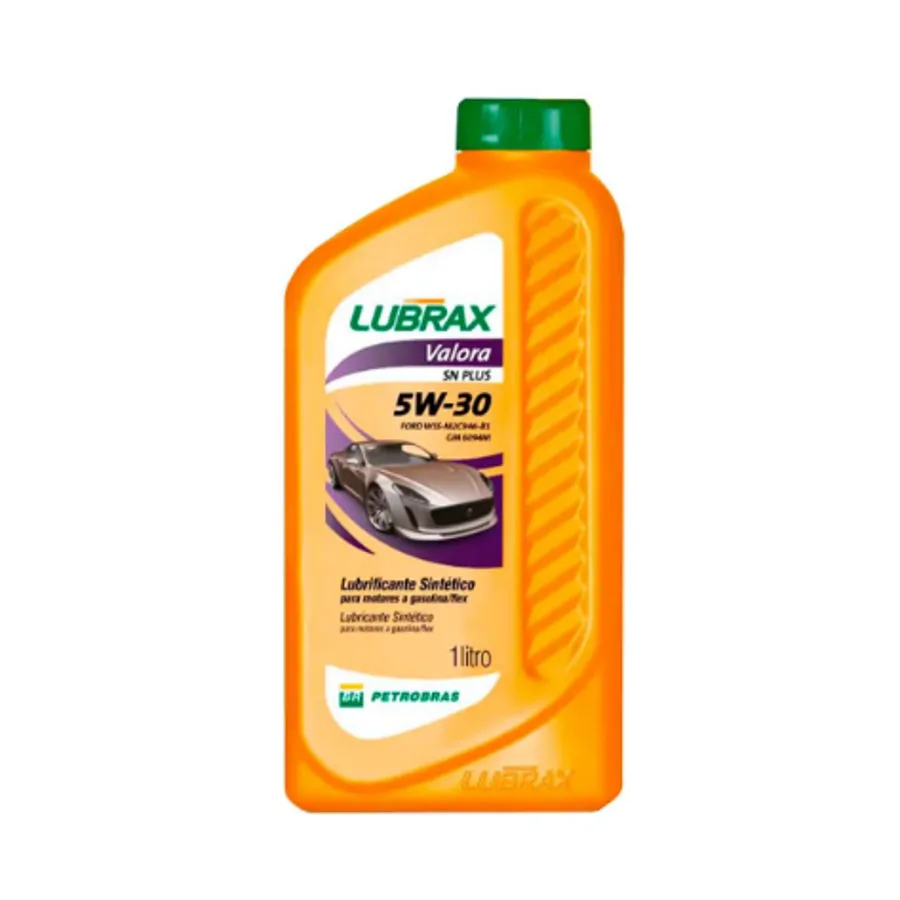 Oleo de Motor 5w30 Sintetico Lubrax Valora SN Plus 1 litro